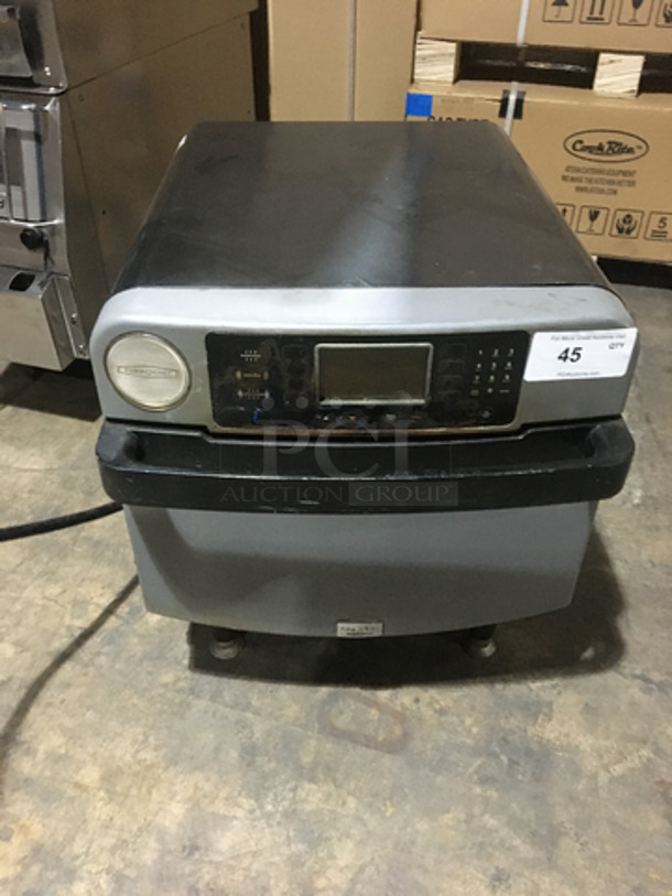 2013 Turbo Chef Commercial Countertop Rapid Cook Oven! Encore Edition! Model ENCORE2 Serial ENC2D02089! 208/240V 1Phase! On Legs! - Image 1 of 8