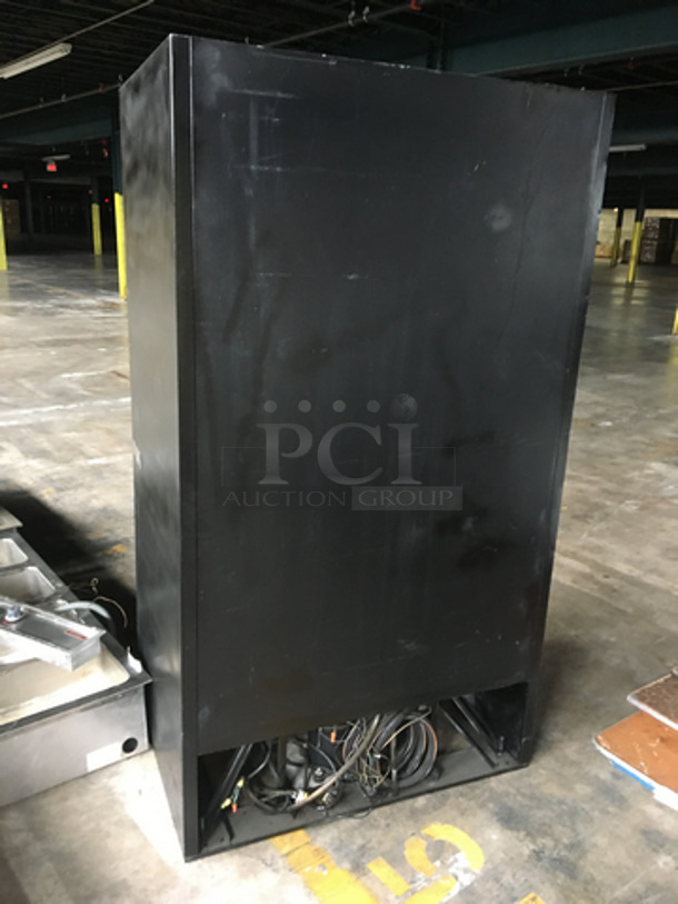 Beverage Air 2 Sliding Door Reach In Refrigerator Merchandiser! With Poly Coated Racks! Model MT38! 115V 1Phase! - Image 4 of 9