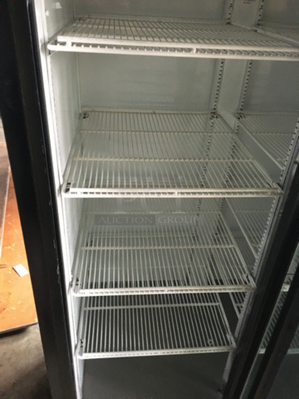 Beverage Air 2 Sliding Door Reach In Refrigerator Merchandiser! With Poly Coated Racks! Model MT38! 115V 1Phase! - Image 6 of 9