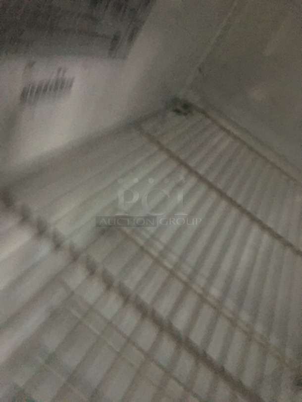 Beverage Air 2 Sliding Door Reach In Refrigerator Merchandiser! With Poly Coated Racks! Model MT38! 115V 1Phase! - Image 7 of 9