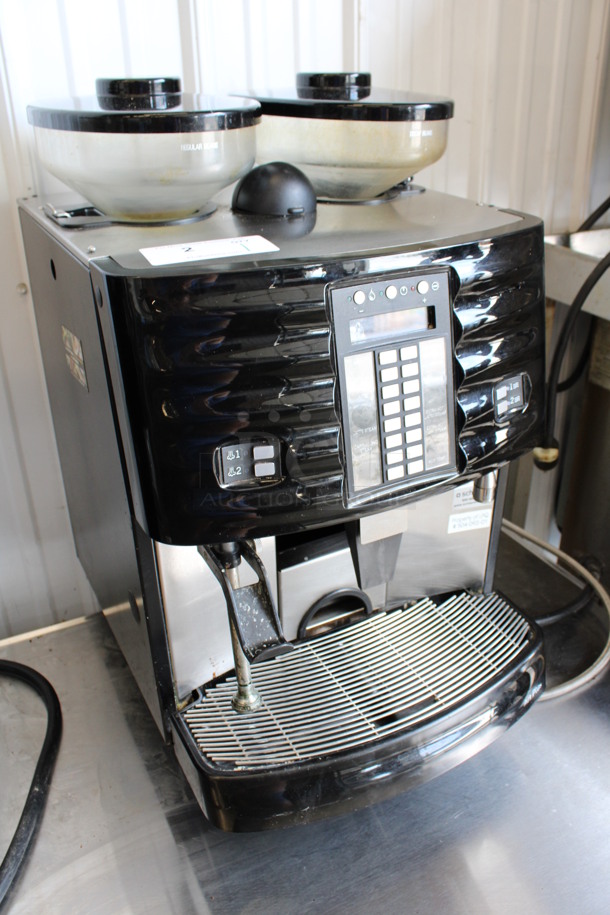 FANTASTIC! Schaerer Model SCA1 Coffee Art Plus Automatic Coffee Espresso Machine w/ 2 Hopper Bean Grinders and Steam Wand. 240 Volts, 1 Phase. 17x21x28 - Image 2 of 10