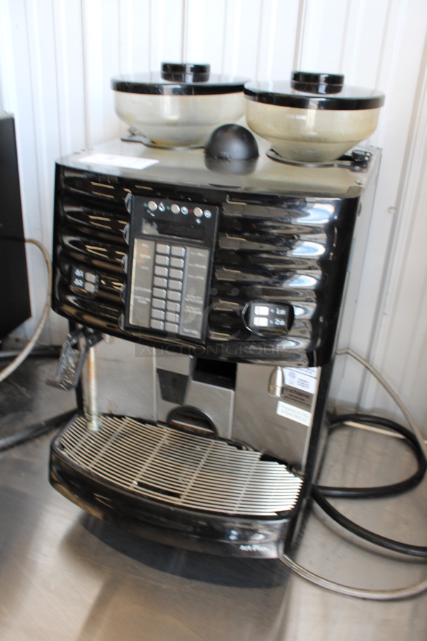 FANTASTIC! Schaerer Model SCA1 Coffee Art Plus Automatic Coffee Espresso Machine w/ 2 Hopper Bean Grinders and Steam Wand. 240 Volts, 1 Phase. 17x21x28 - Image 3 of 10