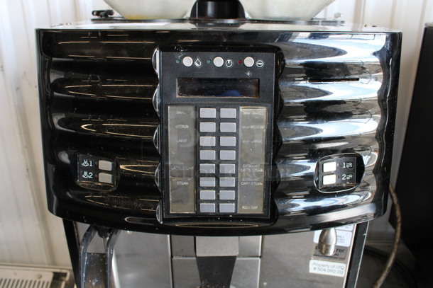 FANTASTIC! Schaerer Model SCA1 Coffee Art Plus Automatic Coffee Espresso Machine w/ 2 Hopper Bean Grinders and Steam Wand. 240 Volts, 1 Phase. 17x21x28 - Image 4 of 11