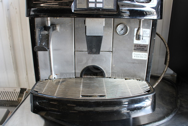 FANTASTIC! Schaerer Model SCA1 Coffee Art Plus Automatic Coffee Espresso Machine w/ 2 Hopper Bean Grinders and Steam Wand. 240 Volts, 1 Phase. 17x21x28 - Image 5 of 11