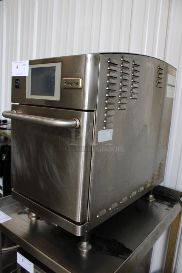 BEAUTIFUL! 2014 Merrychef Model eikon e2 Stainless Steel Commercial Countertop Rapid Cook Oven. 240 Volts, 1 Phase. 15x27x27 - Image 2 of 7
