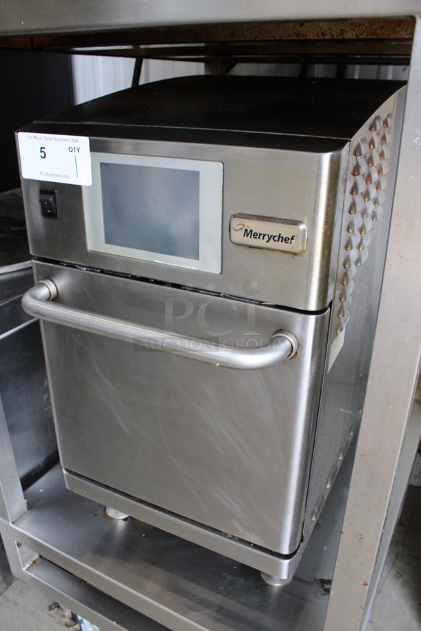 BEAUTIFUL! 2014 Merrychef Model eikon e2 Stainless Steel Commercial Countertop Rapid Cook Oven. 240 Volts, 1 Phase. 15x27x27 - Image 3 of 8
