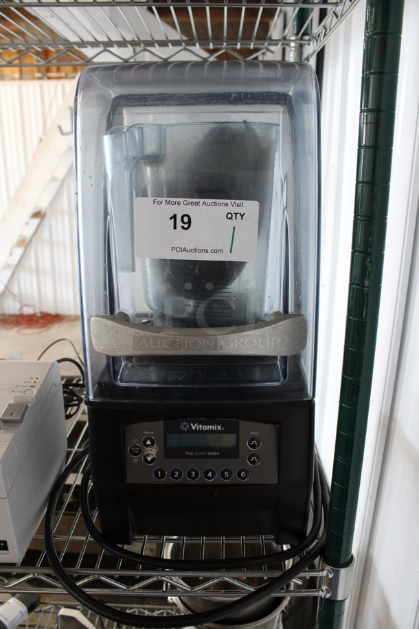 Vita-Mix Model VM0145 Metal Commercial Countertop Blender w/ Poly Pitcher and Dome Cover. 120 Volts, 1 Phase. 8x10x18. Tested and Working! - Image 1 of 5