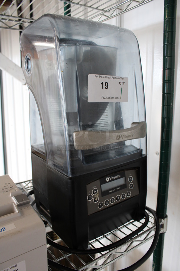 Vita-Mix Model VM0145 Metal Commercial Countertop Blender w/ Poly Pitcher and Dome Cover. 120 Volts, 1 Phase. 8x10x18. Tested and Working! - Image 2 of 5