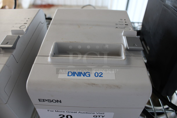 Epson Model M267D Receipt Printer. 6x8x6 - Image 3 of 5