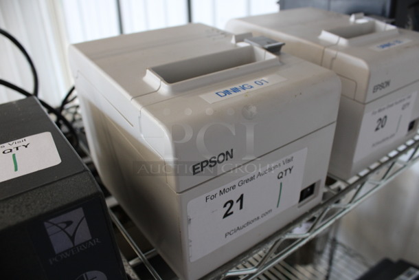 Epson Model M267D Receipt Printer. 6x8x6 - Image 3 of 6