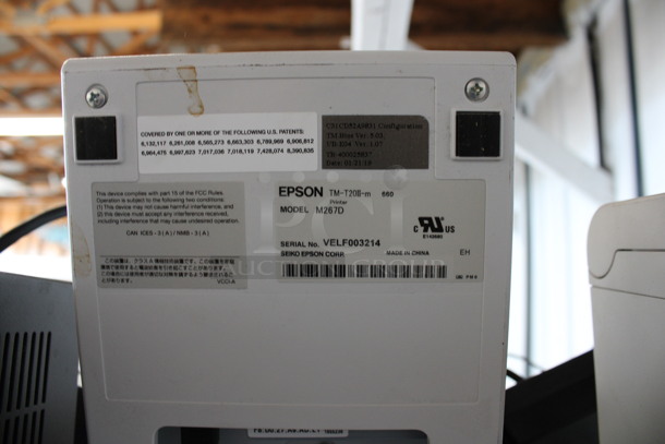 Epson Model M267D Receipt Printer. 6x8x6 - Image 6 of 6