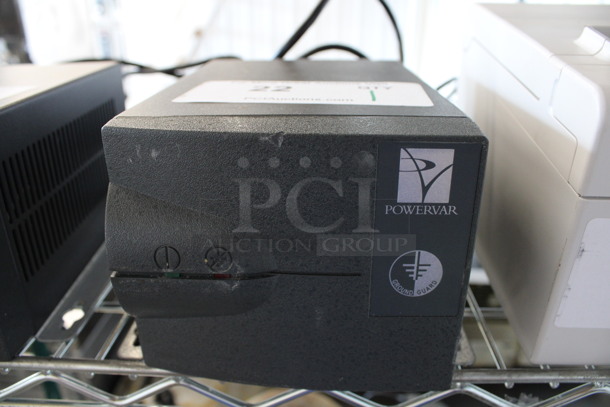 Powervar Model ABCG100-11W Power Conditioner. 5x7.5x4 - Image 1 of 4