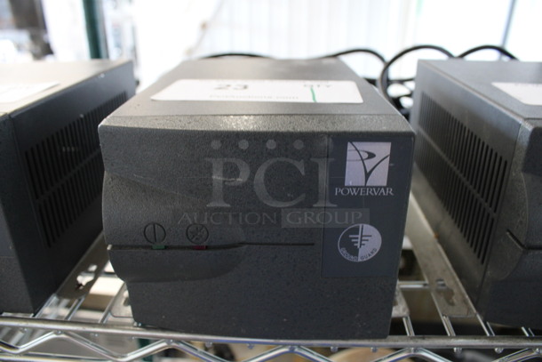 Powervar Model ABCG100-11W Power Conditioner. 5x7.5x4 - Image 1 of 4
