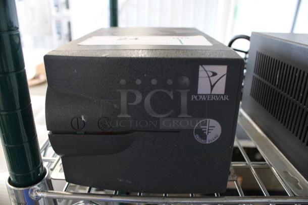 Powervar Model ABCG100-11W Power Conditioner. 5x7.5x4