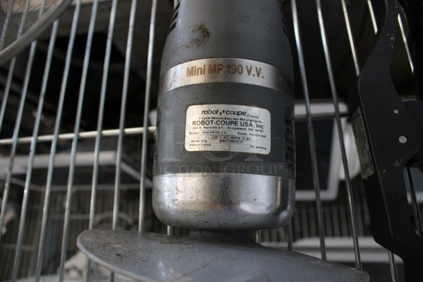 Robot Coupe Model Mini MP190 V.V Metal Commercial Immersion Blender. 120 Volts, 1 Phase. 4x4x19. Tested and Working! - Image 5 of 5