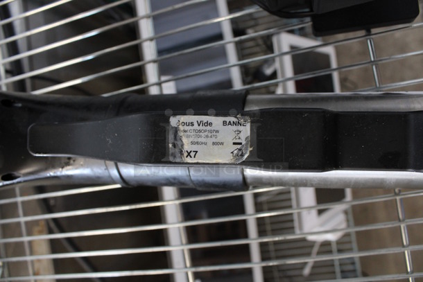 Banne Sous Vide Model CTO5OP107W Metal Immersion Blender. 4x3x15. Tested and Powers On But Displays Error - Image 5 of 5