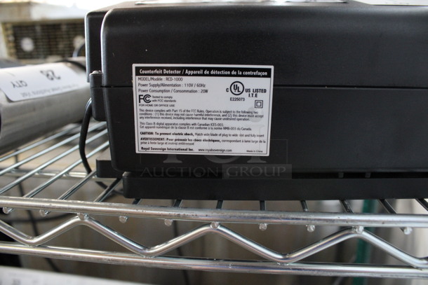Royal Sovereign Model RCD-1000 Countertop Counterfeit Detector. 110 Volts, 1 Phase. 11x5x4 - Image 4 of 4