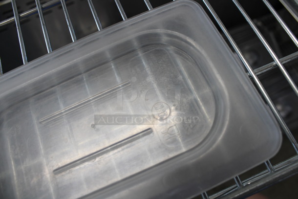 4 Clear Poly 1/9 Size Drop In Bin Lids. 4 Times Your Bid! - Image 2 of 3