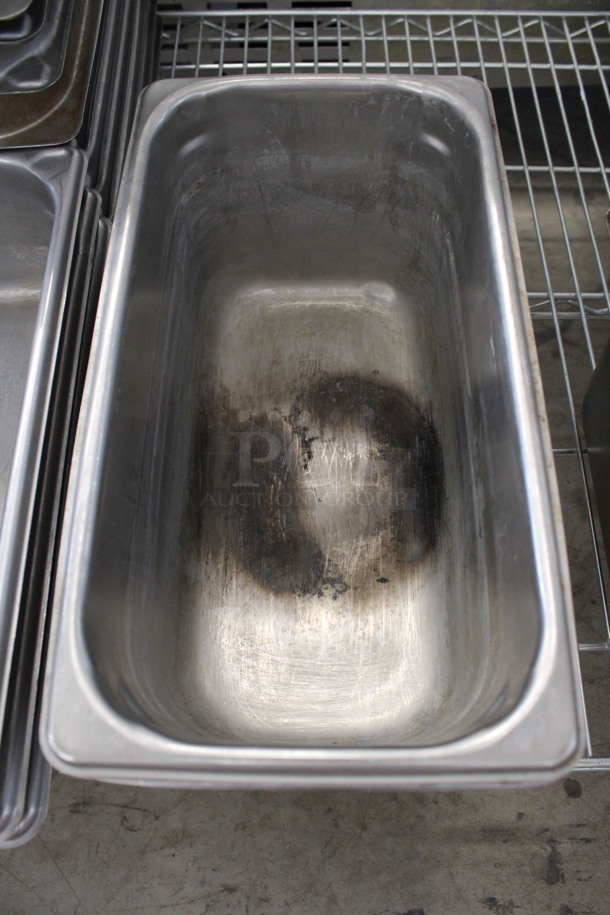 2 Stainless Steel 1/3 Size Drop In Bins. 1/3x6. 2 Times Your Bid! - Image 2 of 3