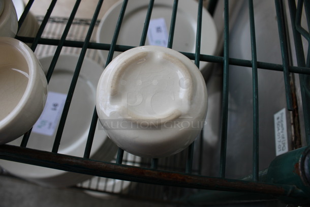 16 White Ceramic Sauce Bowls. 2.5x2.5x1. 16 Times Your Bid! - Image 2 of 3