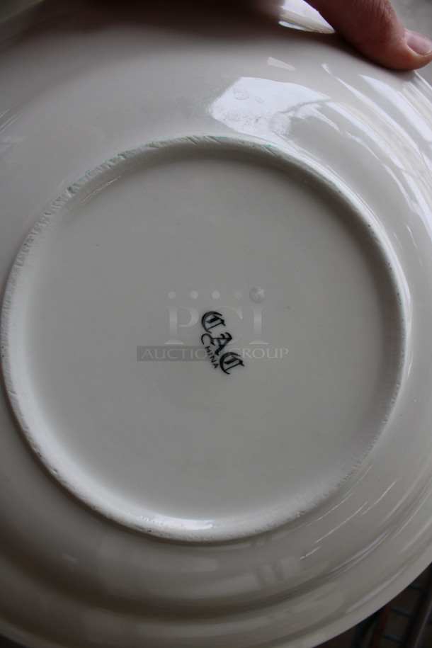 7 White Ceramic Plates. 10.5x10.5x2. 7 Times Your Bid! - Image 3 of 3