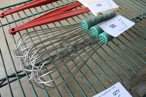 3 Metal Whisks. 12". 3 Times Your Bid! - Image 3 of 3