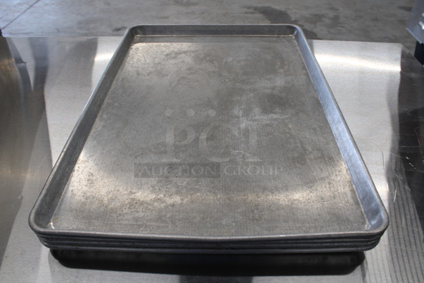 4 Metal Full Size Baking Pans. 18x26x1. 4 Times Your Bid! - Image 1 of 3
