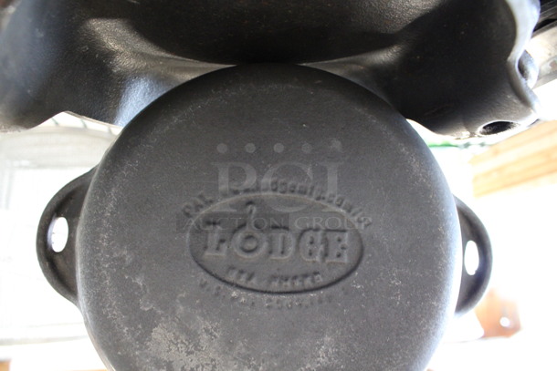 5 Black Metal Dishes w/ Handles. 8x6.5x1. 5 Times Your Bid! - Image 3 of 3