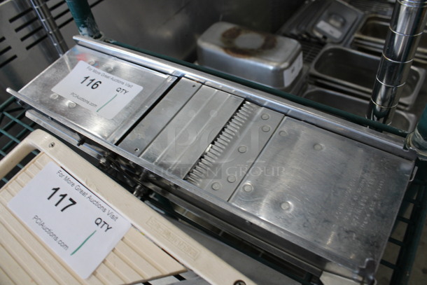 Stainless Steel Mandolin Slicer. 16x4.5x1 - Image 2 of 4