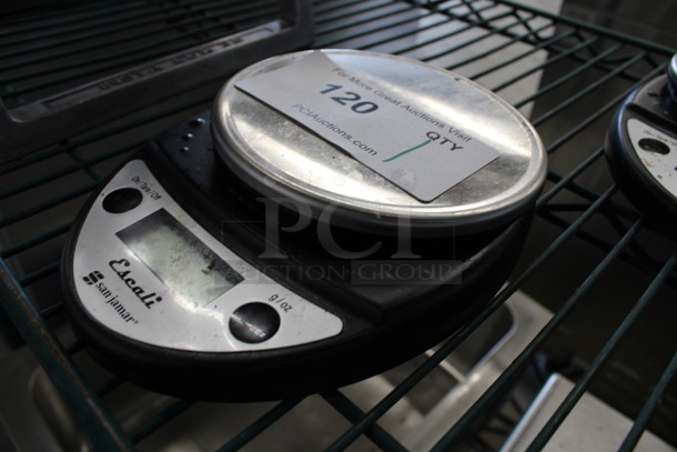 San Jamar Model SCDGP11BK Escali Poly Countertop Food Portioning Scale. 6.5x8x1.5. Tested and Working! - Image 2 of 6