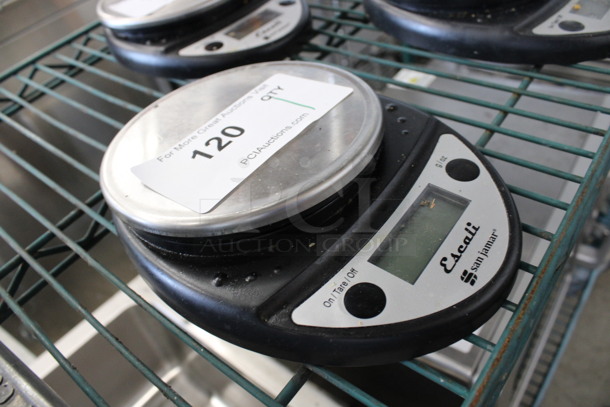 San Jamar Model SCDGP11BK Escali Poly Countertop Food Portioning Scale. 6.5x8x1.5. Tested and Working! - Image 3 of 6