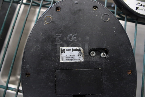 San Jamar Model SCDGP11BK Escali Poly Countertop Food Portioning Scale. 6.5x8x1.5. Tested and Working! - Image 5 of 6