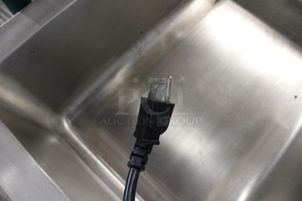 2017 Nemco Model 6055A Stainless Steel Commercial Countertop Food Warmer. 120 Volts, 1 Phase. 14.5x22.5x9. Tested and Working! - Image 6 of 6