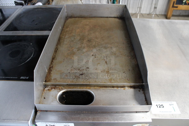 Stainless Steel Commercial Countertop Electric Powered Flat Top Griddle. 208-240 Volts, 1 Phase. 12x23x16 - Image 4 of 6
