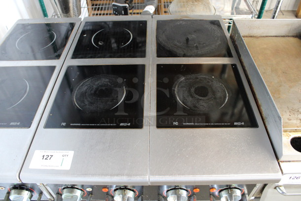 Vollrath Stainless Steel Commercial Countertop Electric Powered 4 Burner Induction Range. 208-240 Volts, 1 Phase. 24x30x13.5 - Image 4 of 6