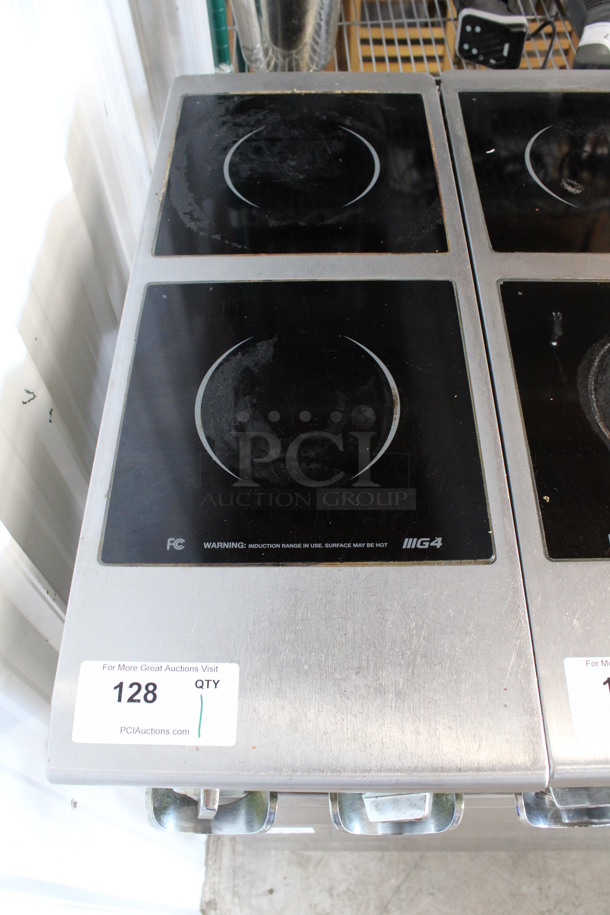 Vollrath Stainless Steel Commercial Countertop Electric Powered 2 Burner Induction Range. 208-240 Volts, 1 Phase. 12x30x13.5 - Image 2 of 5