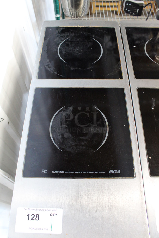 Vollrath Stainless Steel Commercial Countertop Electric Powered 2 Burner Induction Range. 208-240 Volts, 1 Phase. 12x30x13.5 - Image 5 of 5