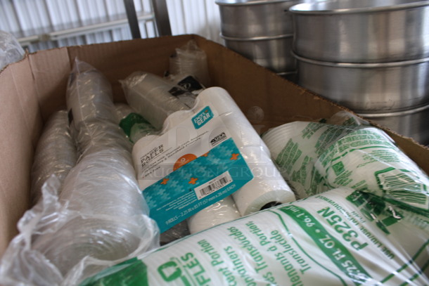 ALL ONE MONEY! Lot of Paper Products Including Portion Cups and Receipt Paper Rolls!  - Image 3 of 3