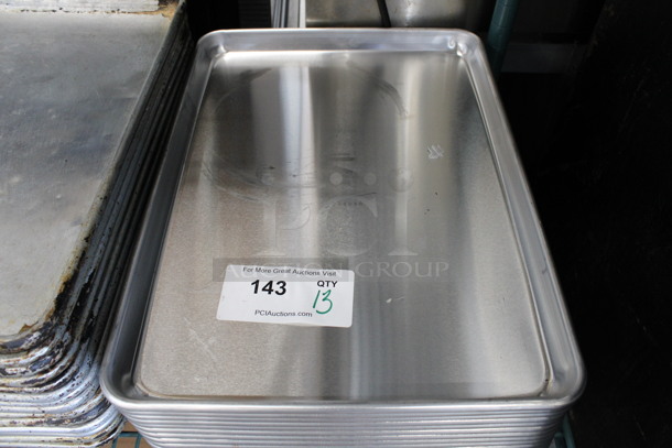 13 Metal Half Size Baking Pans. 13x18x1. 13 Times Your Bid! - Image 2 of 3