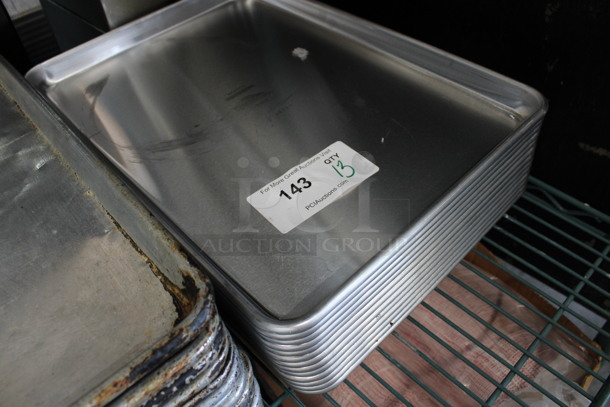 13 Metal Half Size Baking Pans. 13x18x1. 13 Times Your Bid! - Image 3 of 3
