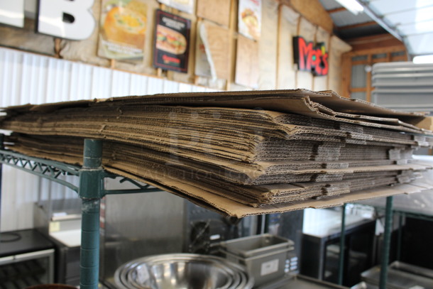ALL ONE MONEY! Lot of Cardboard Pizza Boxes! - Image 3 of 3