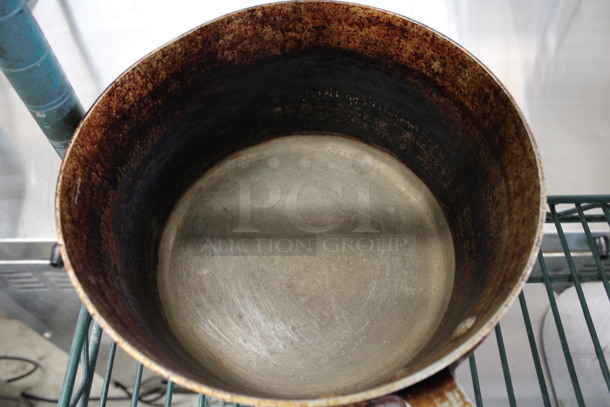 Metal Sauce Pots. 16x9x4.5 - Image 3 of 3