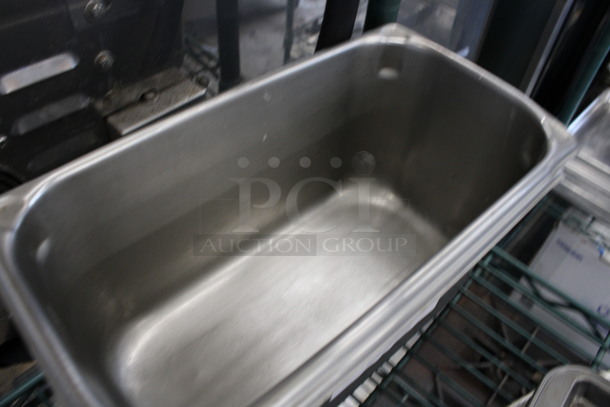 2 Stainless Steel 1/3 Size Drop In Bins. 1/3x6. 2 Times Your Bid! - Image 2 of 3