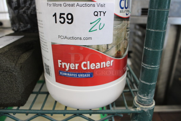 2 Jugs of Cleaner; Fryer Cleaner and Super Oven and Grill. 6x6x10, 6x6x12. 12 Times Your Bid! - Image 3 of 3