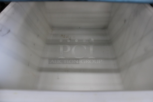 2 White Poly Bins. 18x26x12. 2 Times Your Bid! - Image 3 of 3