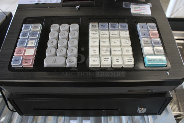 Sharp Model XE-A23S Countertop Cash Register. 13x16x13 - Image 4 of 4