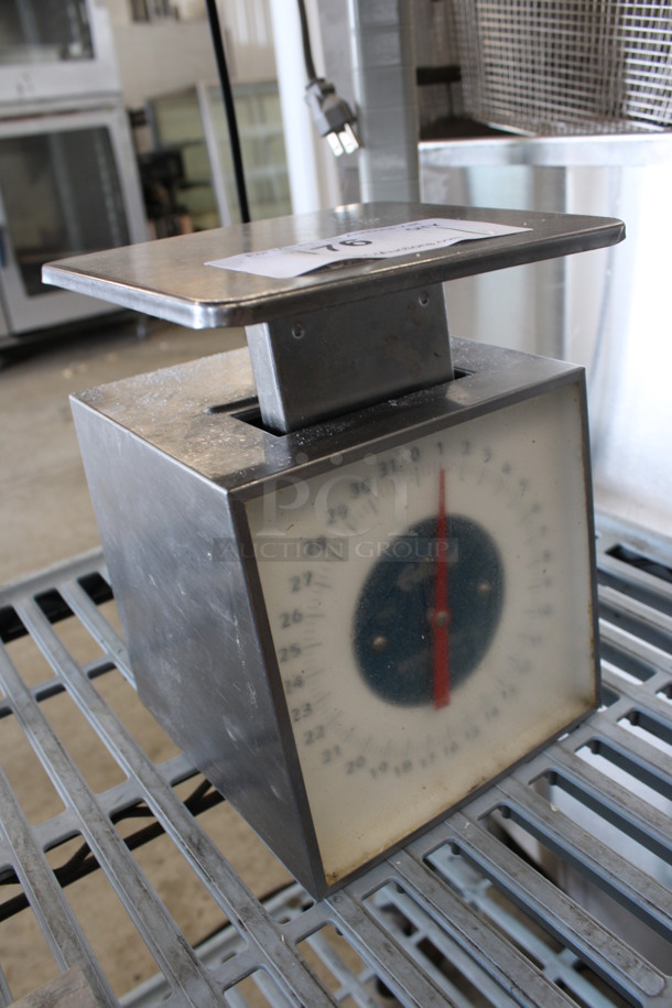Edlund Metal Countertop Food Portioning Scale. 7x7x9 - Image 2 of 4