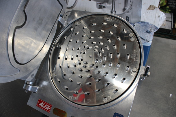 BRAND NEW IN BOX! Alfa Stainless Steel Commercial Pelican Head w/ Grating Blade. 11x14x15 - Image 4 of 6