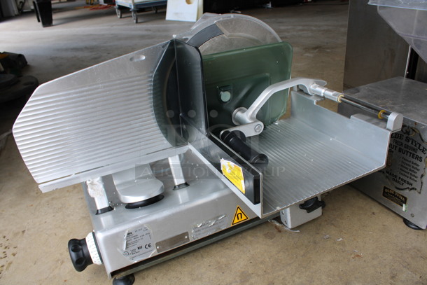 FANTASTIC! Bizerba Model VS 12 F Stainless Steel Commercial Countertop Vertical Meat Slicer. 120 Volts, 1 Phase. 32x24x22. Cannot Test Due To Plug Style - Image 2 of 7