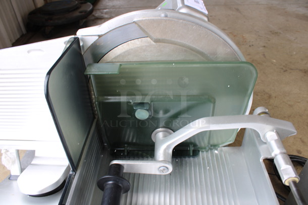 FANTASTIC! Bizerba Model VS 12 F Stainless Steel Commercial Countertop Vertical Meat Slicer. 120 Volts, 1 Phase. 32x24x22. Cannot Test Due To Plug Style - Image 4 of 7